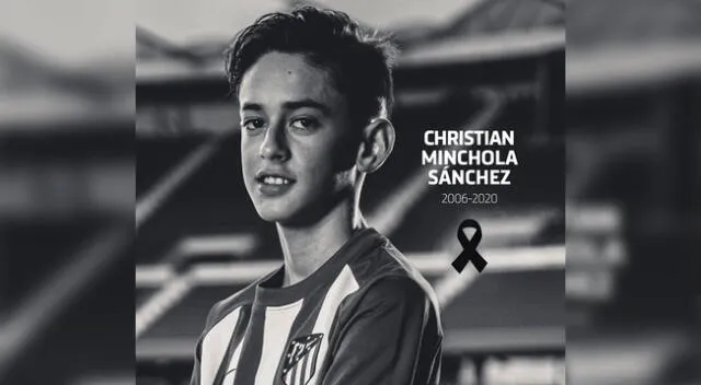 Atlético de Madrid se encuentra de luto y reveló el homenaje que le rendirá a Minchola Sánchez.