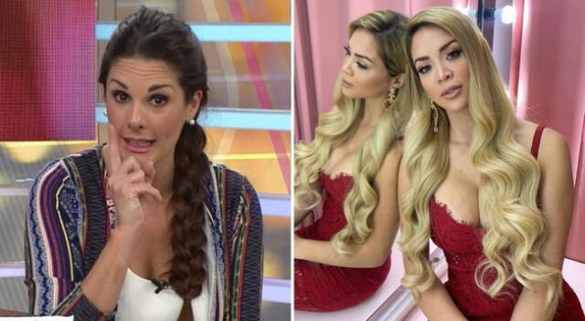 La conductora bromeó de Sheyla Rojas en 'Estás en todas'.