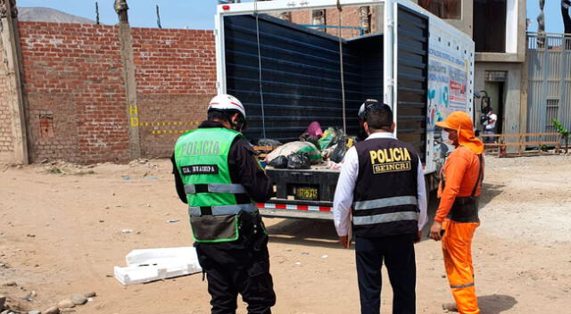 PNP en indagando sobre el accidente.