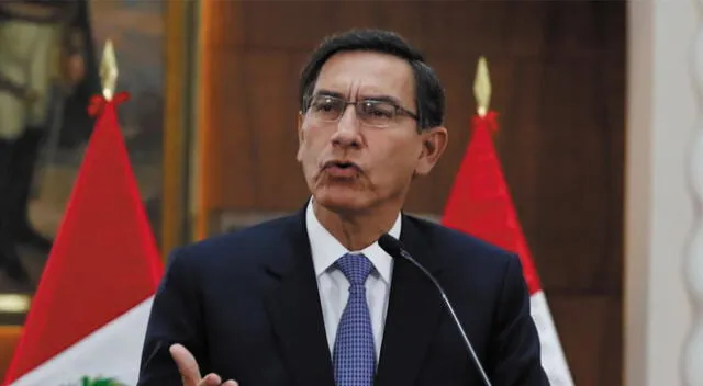 Martín Vizcarra anunció medidas económicas para superar el estado de emergencia.
