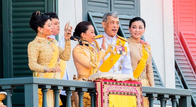 Rey de Tailandia se pone en cuarentena en hotel de lujo junto a 20 mujeres