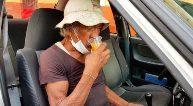 Marcos Escardó (69), será llevado a albergue en Plaza de Acho.