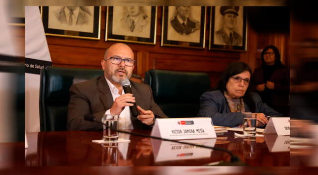 Víctor Zamora, ministro de Salud