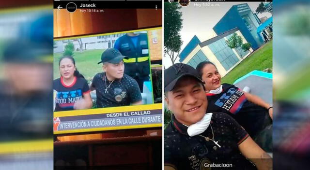 Los jóvenes que fueron ampayados en el supuesto operativo se tomaron fotografías revelando que la intervención del alcalde fue grabada.