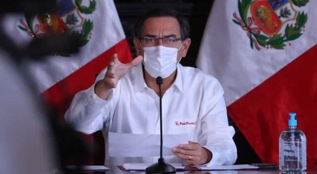 El presidente Martín Vizcarra ofreció una nueva conferencia de prensa.