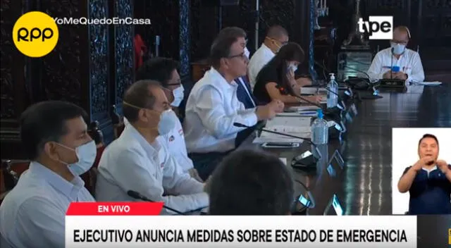 “A mí me da la fuerza para seguir trabajando por el bien del país”, indicó Vizcarra en referencia al apoyo de sus ministros.