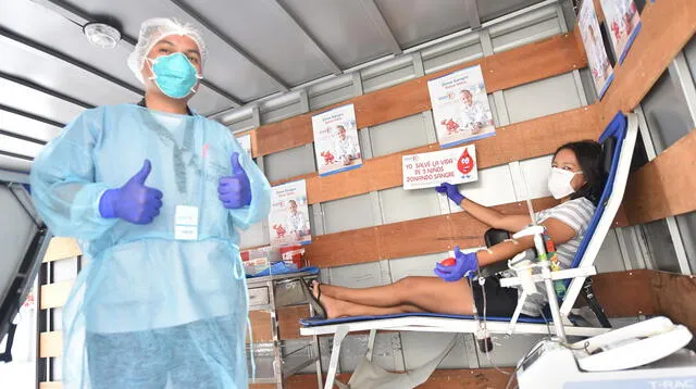 El Instituto Nacional de Salud del Niño San Borja  agradece la predisposición de los donantes de sangre.