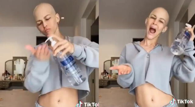 Anahí de Cárdenas se divierte haciendo videos de Tik Tok.