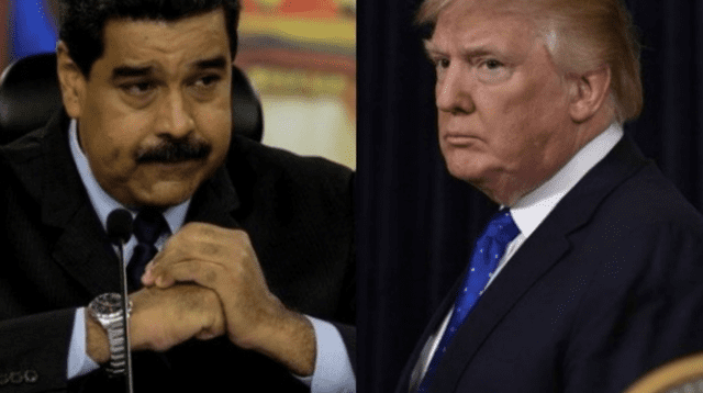 Trump apoya a Guaidó y está en contra del gobierno de Nicolás Maduro.