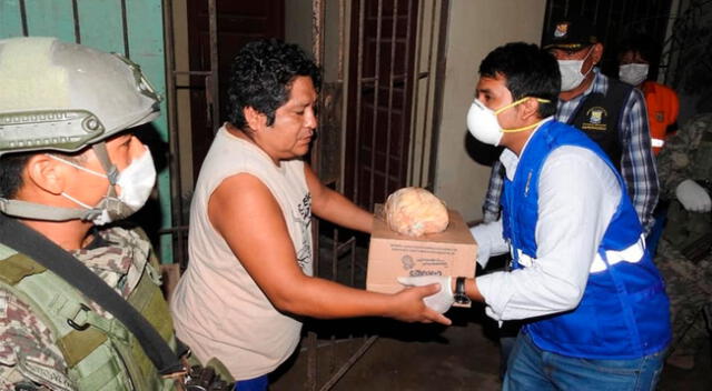 Municipalidad de Villa El Salvador dona víveres para las personas vulnerables