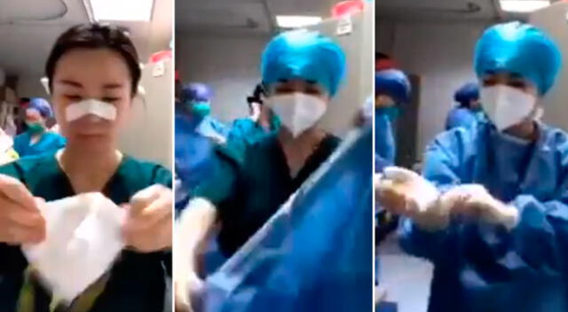 Enfermera escenas: Video viral fue muy comentado en Facebook y superan las 76 mil interacciones.