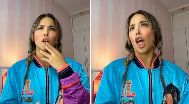 Gabriela Serpa realiza Tik Tok de la Paisana Jacinta.