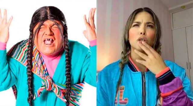 Gabriela Serpa realiza Tik Tok de la Paisana Jacinta.