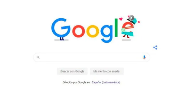 El doodle de Google el día de hoy homenajeo a los médicos que luchan contra el coronavirus