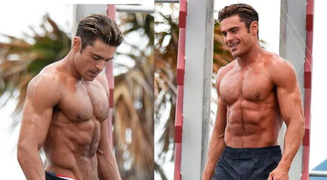 Zac Efron asegura que no volverá a tener un cuerpo de infarto.