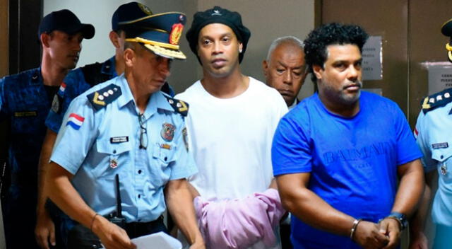 Ronaldinho seguirá su proceso en un hotel en Paraguay.