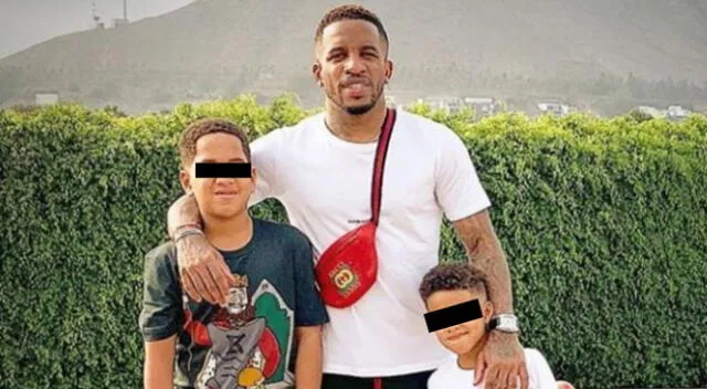 Jefferson Farfán extraña a sus hijos.