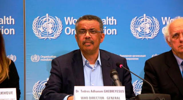 Tedros Adhanom Ghebreyesus, director general de la OMS.