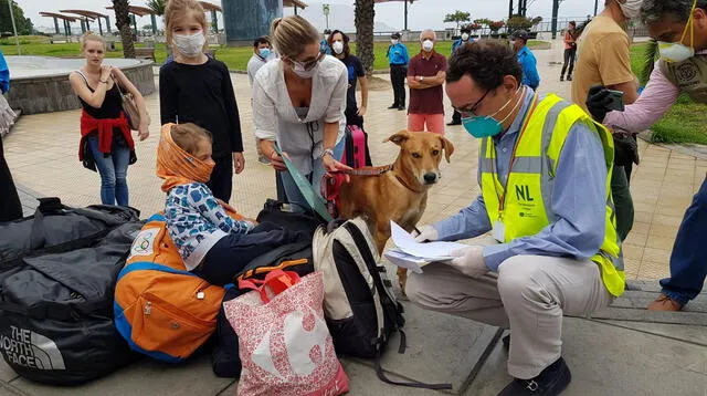 La Embajada de Países Bajos aseguró que estos repatriados no estan contagiados del coronavirus.