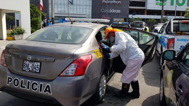 Personal policial pasará con pruebas rápidas de descarte para Covid-19