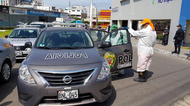 Personal policial pasará con pruebas rápidas de descarte para Covid-19