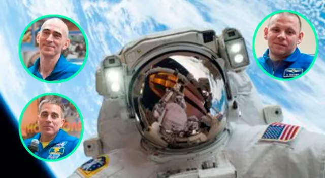 Los astronautas que se aislaran en el espacio.