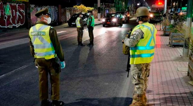 Los carabineros llegaron hasta la casa del hombre para detenerlo.