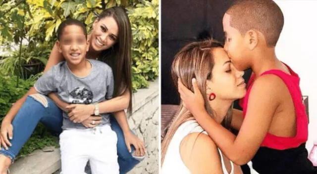 La chalaca compartió fotografías junto a sus hijos en Instagram.