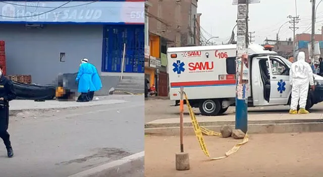 Una mujer que tendría síntomas del COVID-19 se desmaya en Carabayllo.