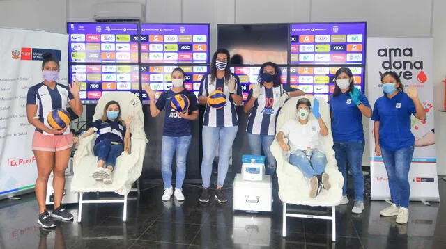 Alianza Lima sigue apoyando la campaña de donación de sangre.