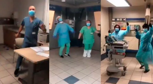 Los médicos quieren combatir el estrés de la pandemia, bailando.
