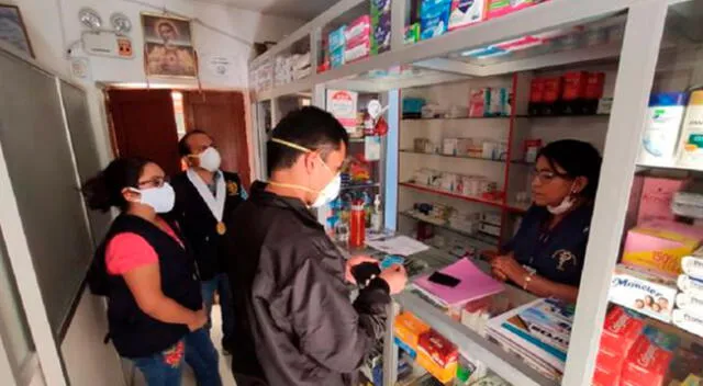 Farmacia vendía medicamentos del Minsa