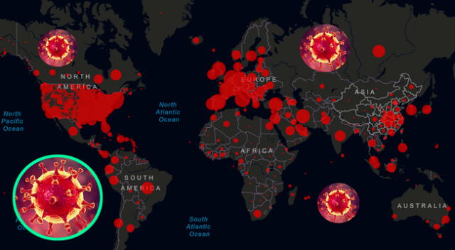 El coronavirus ya se encuentra en varios países del mundo.