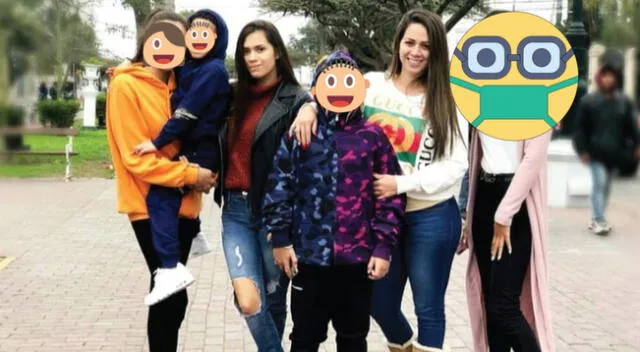 La chalaca compartió divertidos videos de su familia en Instagram.