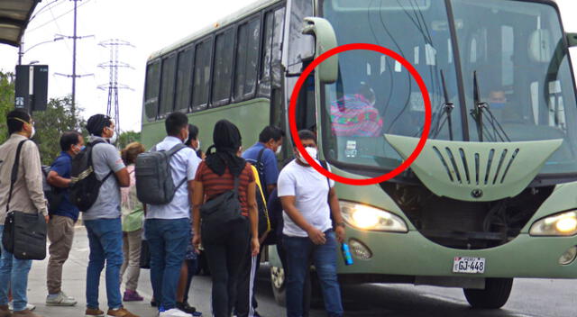 Los buses del INPE solo pueden trasladar a oficiales de la Policía y reclusos.