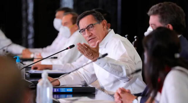 El presidente Martín Vizcarra volvió a ofrecer una conferencia de prensa.