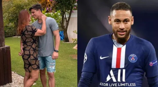 Neymar aprobó la relación de su mamá con el joven Tiago Ramos.