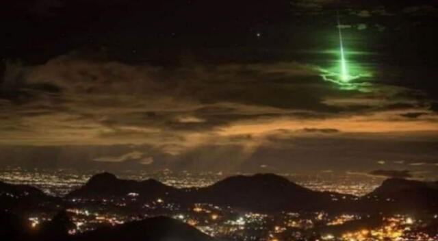 El meteorito ha sido visto desde Ica, Cañete y varios distritos de Lima.