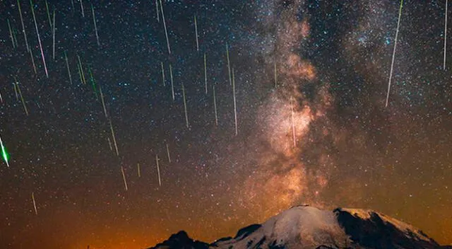 La lluvia de meteoros líridas pueden producir un fenómeno llamado bolas de fuego.