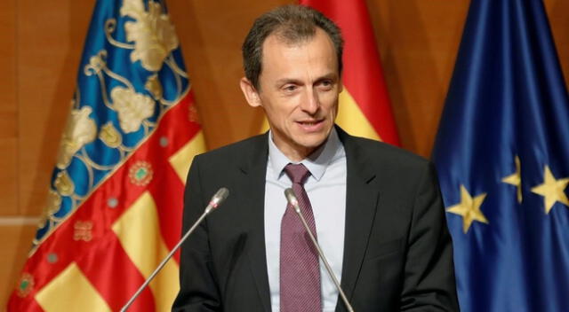Ministro de Ciencia e Innovación de España, Pedro Duque.