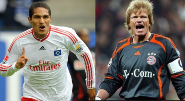 Paolo Guerrero recordó aquella tarde que venció el arco defendido por Oliver Kahn.