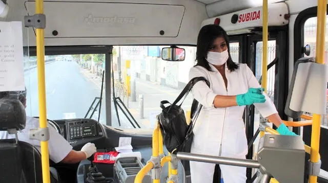 Algunos servicios del metropitano y corredores modifican sus rutas para llevar a los hospitales del Ministerio de Salud que tiene a pacientes con coronavirus.