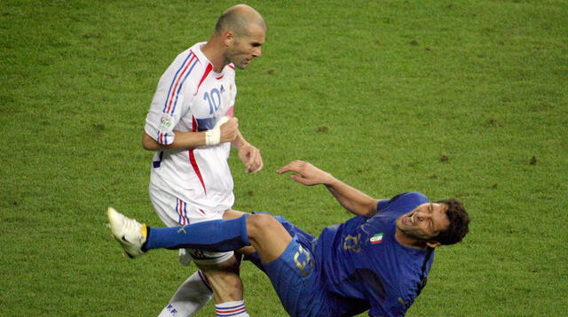 Cabezazo de Zidane a Materazzi.