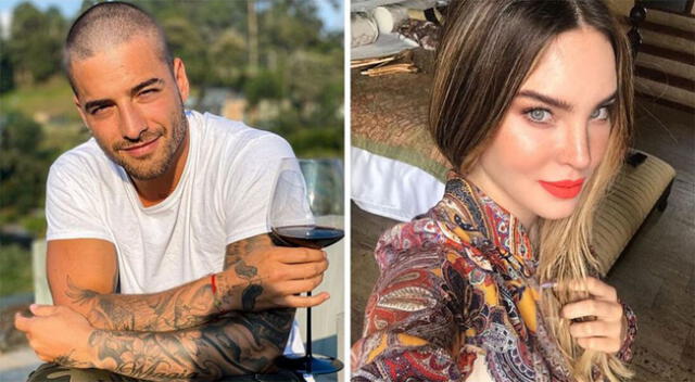 Maluma y Belinda se tratan cariñosamente.