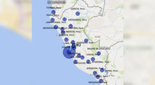 Perú integra la lista de los 20 países más golpeados por el coronavirus.