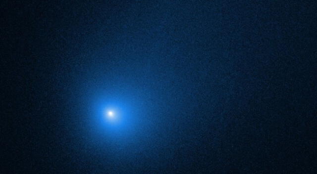 Imagen del cometa interestelar 2I/Borisov detectado en diciembre del 2019 por la NASA | Foto: NASA