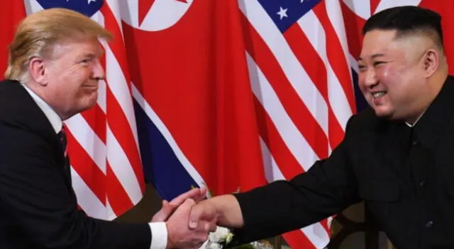 Donald Trump, presidente de Estados Unidos y Kim Jong -un, líder de Corea del Norte.