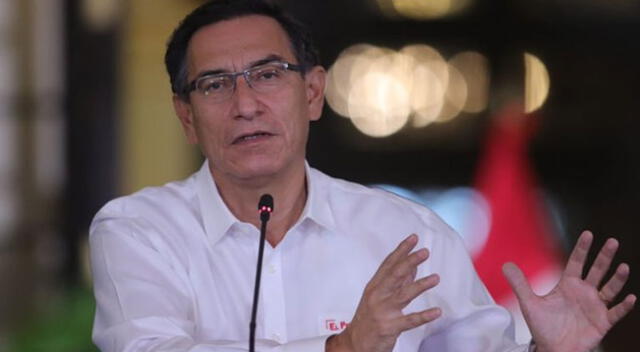 Martín Vizcarra anunció bono 760 soles.