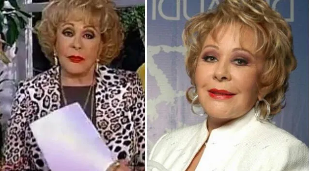 Silvia Pinal en todo su esplendor como conductora de