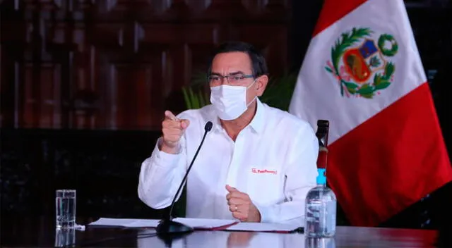 El presidente, Martín Vizcarra